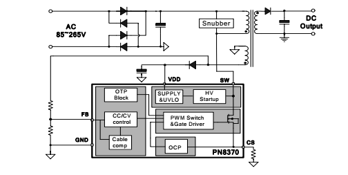 pn8370的典型應用電路圖